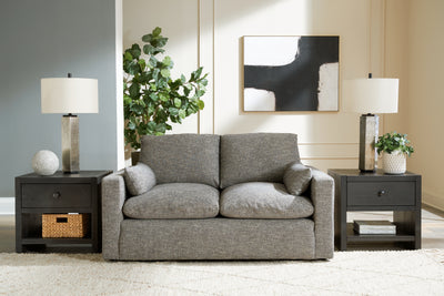Lavish Furniture Outlet - Ashley Furniture - Dramatic Living Room - Loveseat / Granite - 1170235