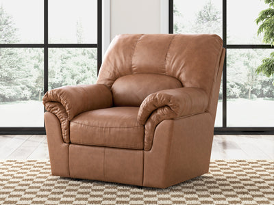 Lavish Furniture Outlet - Ashley Furniture - WillowBend Living Room - Rocker Recliner / Caramel - PC2770425