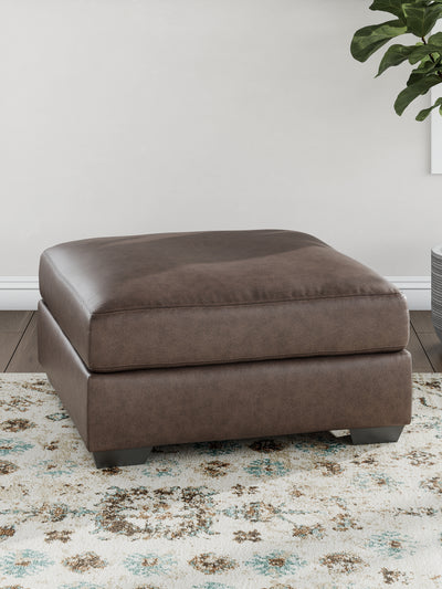 Lavish Furniture Outlet - Ashley Furniture - WillowBend Living Room - Oversized Accent Ottoman / Umber - PC2770508