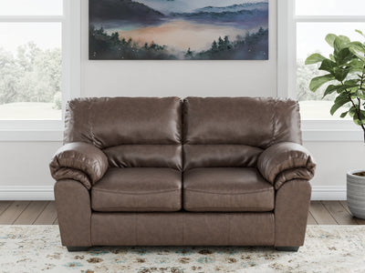 Lavish Furniture Outlet - Ashley Furniture - WillowBend Living Room - Loveseat / Umber - PC2770535