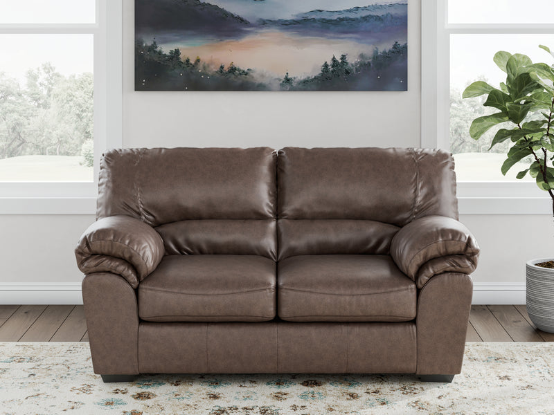 Lavish Furniture Outlet - Ashley Furniture - WillowBend Living Room - Loveseat / Umber - PC2770535