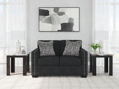 Lavish Furniture Outlet - Ashley Furniture - Jasmine Peaks Living Room - Loveseat / Coal - 2890435