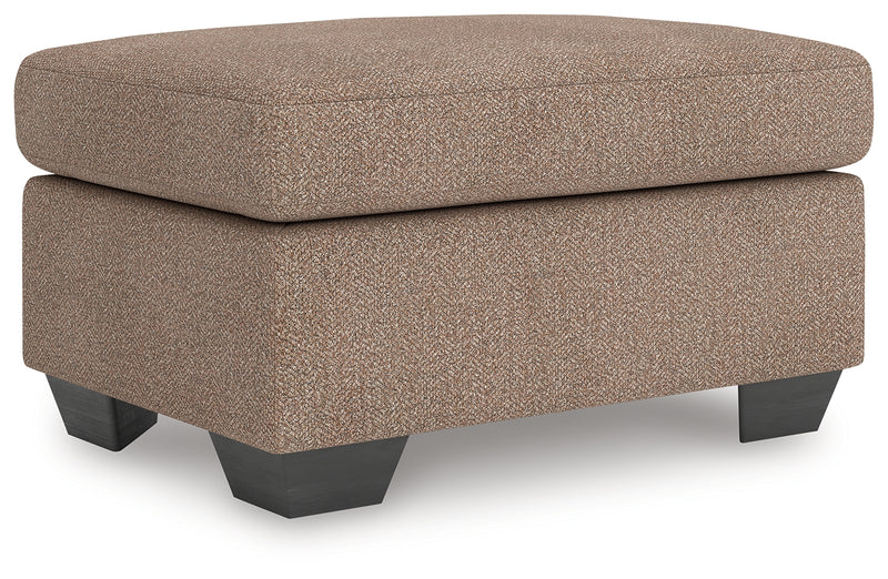 Lavish Furniture Outlet - Ashley Furniture - Triston-Peaks Living Room - Ottoman / Suede - 3020414