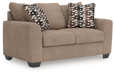 Lavish Furniture Outlet - Ashley Furniture - Triston-Peaks Living Room - Queen Sofa Sleeper / Suede - 3020439