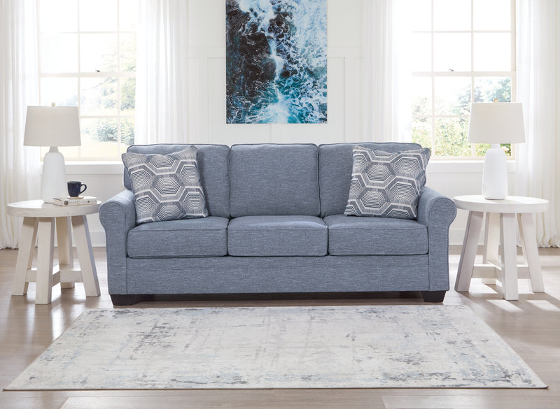 Lavish Furniture Outlet - Ashley Furniture - Carissa Manor Living Room - Sofa / Denim - 3260438