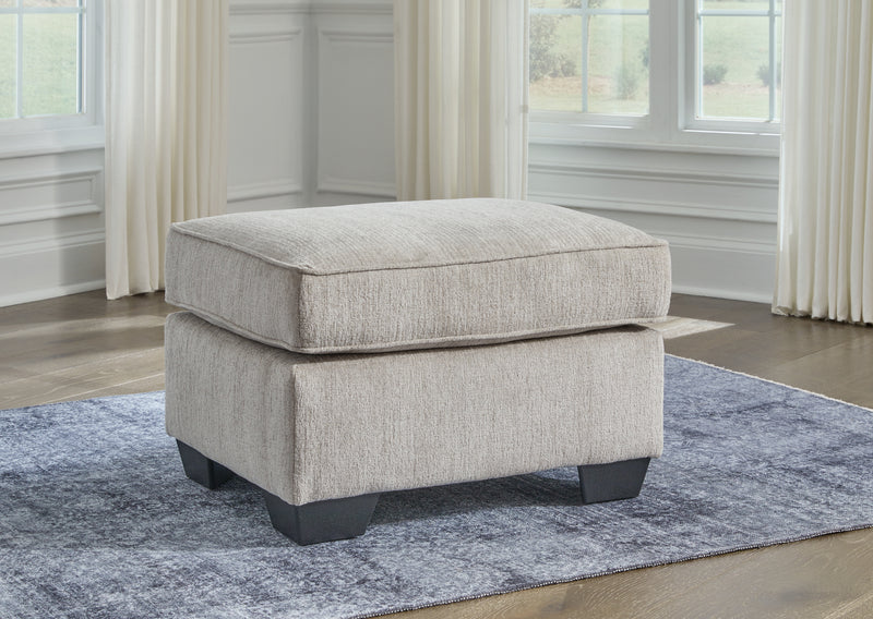 Lavish Furniture Outlet - Ashley Furniture - Cashton Living Room - Ottoman / Ice - 4060614