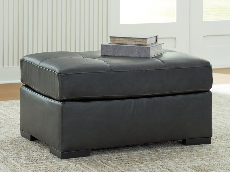 Lavish Furniture Outlet - Ashley Furniture - Brindley Pier Living Room - Oversized Accent Ottoman / Fog - 9950308