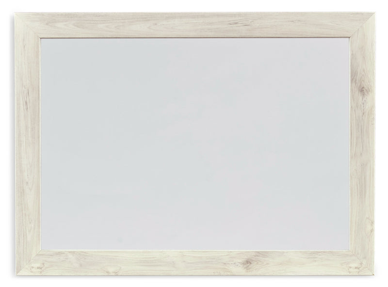 Lavish Furniture Outlet - Ashley Furniture - Cambeck Bedroom - Bedroom Mirror / Whitewash - B192-36