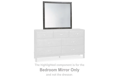 Lavish Furniture Outlet - Ashley Furniture - Caitbrook Bedroom - Bedroom Mirror / Gray - B476-36