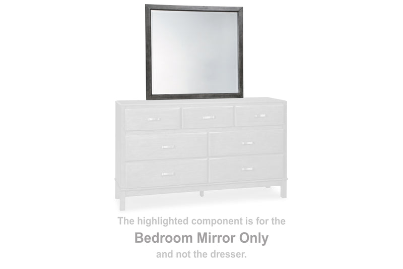 Lavish Furniture Outlet - Ashley Furniture - Caitbrook Bedroom - Bedroom Mirror / Gray - B476-36