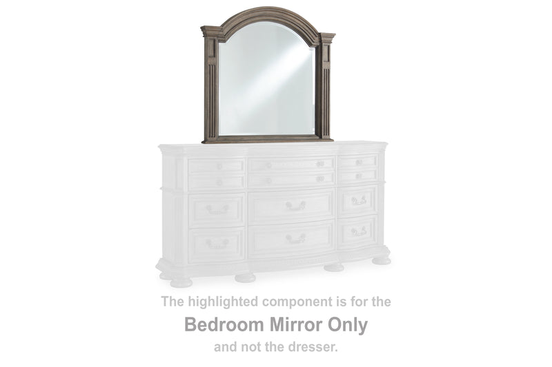 Lavish Furniture Outlet - Ashley Furniture - Ardenfield Bedroom - Bedroom Mirror / Light Brown - B944-36
