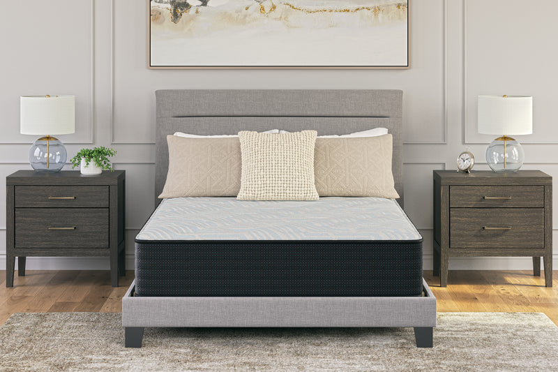 Lavish Furniture Outlet - Ashley Furniture - Palisades Firm Mattresses - California King / Gray/Blue - M41551