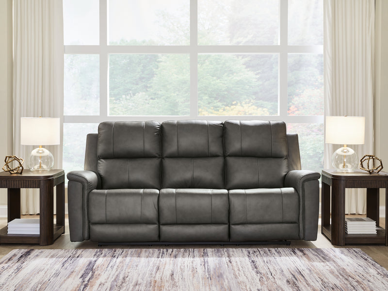 Lavish Furniture Outlet - Ashley Furniture - Bleckley Living Room - PWR REC Sofa with ADJ Headrest - PCU1200015